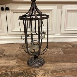 Rustic candle holder